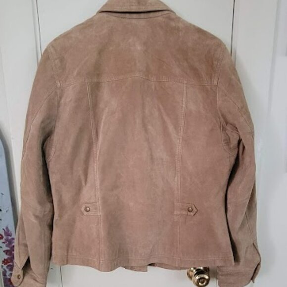 Coldwater Creek Women's Suede Jacket Large - Picture 2 of 7